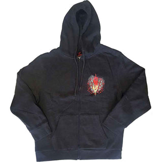 Slipknot Zipped Hoodie: Burn Me Away (Back Print)