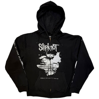 Slipknot Zipped Hoodie: Subliminal Verses (Black) (Back Print)