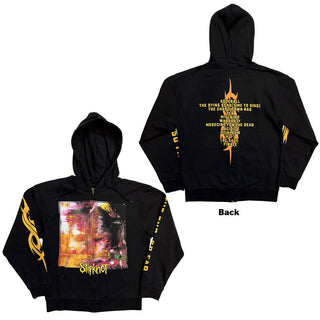 Slipknot Zipped Hoodie: The End, So Far Tracklist (Black)