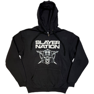 Slayer Zipped Hoodie: Slayer Nation