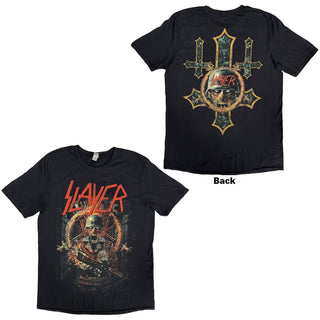 Slayer T-Shirt: Hard Cover Comic Book (Back Print)