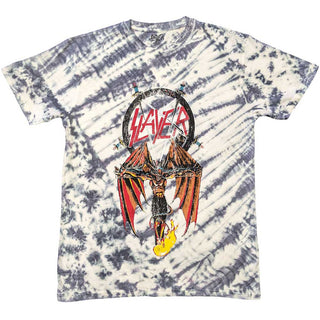 Slayer Unisex T-Shirt: Winged Crucifix (Wash Collection)