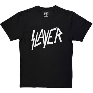Slayer T-Shirt: Logo Mono (Black)