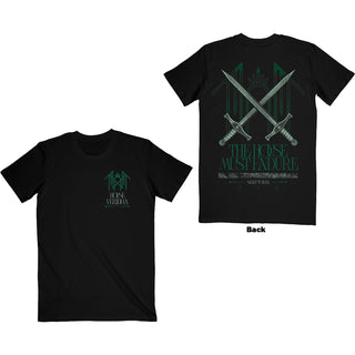 Sleep Token T-Shirt: The House Must Endure (Black) (Back Print)