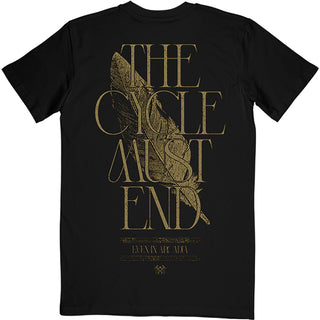 Sleep Token T-Shirt: The Cycle Must End (Black) (Back Print)