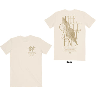 Sleep Token T-Shirt: The Cycle Must End (Natural) (Back Print)