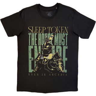 Sleep Token T-Shirt: The House Must Endure Stacked (Black)
