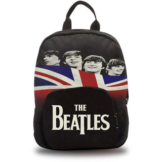 The Beatles Mini Backpack: Let It Be Flag (Black)