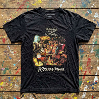 The Smashing Pumpkins Carbon T-Shirt: Mellon Collie Animals (Black) (Back Print)
