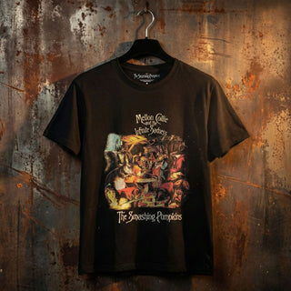 The Smashing Pumpkins Carbon T-Shirt: Mellon Collie Animals (Black) (Back Print)