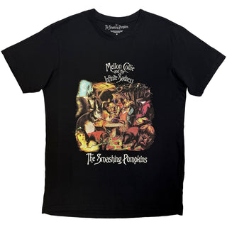 The Smashing Pumpkins Carbon T-Shirt: Mellon Collie Animals (Black) (Back Print)