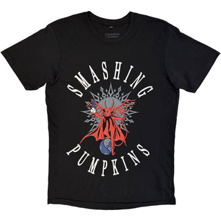 The Smashing Pumpkins Unisex Premium Carbon T-Shirt: Mission To Mars (Black) (Back Print)