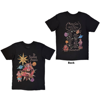 The Smashing Pumpkins Premium Carbon T-Shirt: Celestial Collage (Black) (Back Print)