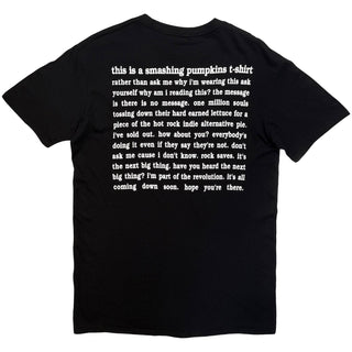 The Smashing Pumpkins T-Shirt: Star Girl (Black) (Back Print)