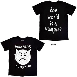 The Smashing Pumpkins T-Shirt: The World Is A Vampire (Black) (Back Print)