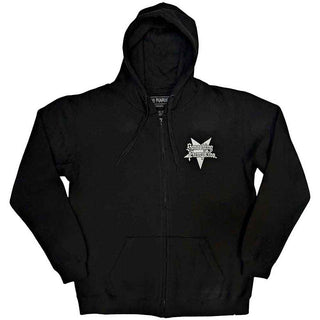 The Smashing Pumpkins Zipped Hoodie: Zero Halo (Back Print)