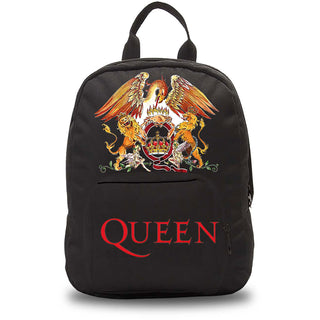 Queen Mini Backpack: Crest (Black)