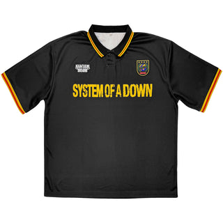 System Of A Down Sports Jersey: Milan Event Tour '26 (Black) (Back Print & Ex-Tour)