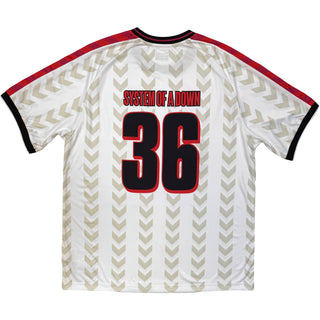 System Of A Down Sports Jersey: Hummel Berlin Tour '26 (White) (All Over Print & Ex-Tour)