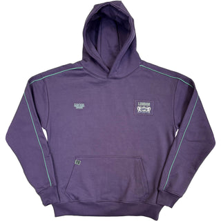 System Of A Down Pullover Hoodie: London Event Tour '26 (Purple) (Back Print & Ex-Tour)