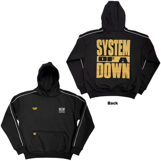 System Of A Down Pullover Hoodie: Paris Event Tour '26 (Black) (Back Print & Ex-Tour)