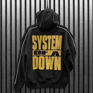 System Of A Down Pullover Hoodie: Paris Event Tour '26 (Black) (Back Print & Ex-Tour)
