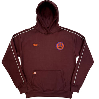 System Of A Down Pullover Hoodie: Dusseldorf Event Tour '26 (Maroon Red) (Back Print & Ex-Tour)