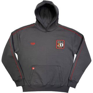 System Of A Down Pullover Hoodie: Berlin Event Tour '26 (Grey) (Back Print & Ex-Tour)