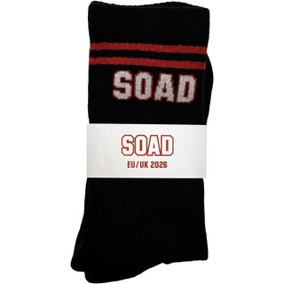 System Of A Down Socks: Tour '26 (Black) (Ex-Tour)