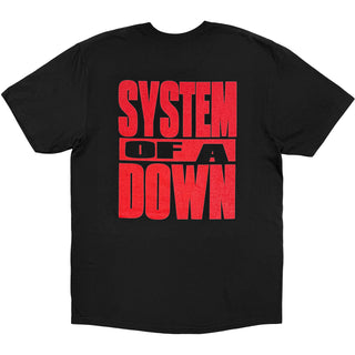 System Of A Down T-Shirt: Dusseldorf Event Tour '26 (Black) (Ex-Tour)