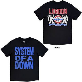 System Of A Down T-Shirt: London Event Tour '26 (Black) (Back Print & Ex-Tour)