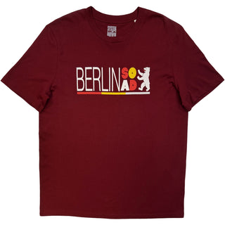 System Of A Down T-Shirt: Berlin Event Tour '26 (Maroon Red) (Back Print & Ex-Tour)