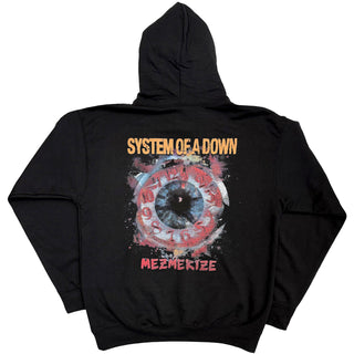 System Of A Down Pullover Hoodie: Mezmerize (Black)(Back Print)