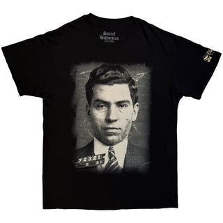 Social Distortion T-Shirt: Lucky (Black) (Sleeve Print)