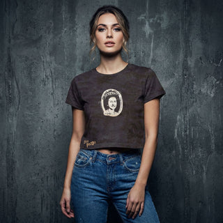 The Sex Pistols Ladies Crop Top: God Save The Queen