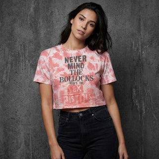 The Sex Pistols Ladies Crop Top: Never Mind the Bollocks