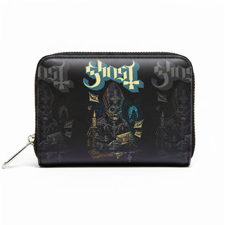 Ghost Zip Top Purse: Tall Man (Black)
