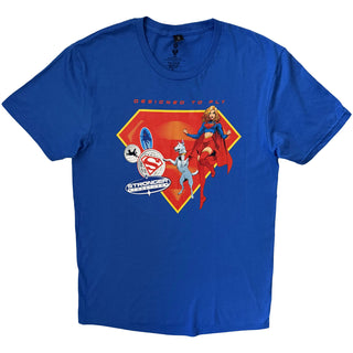 DC Comics T-Shirt: Supergirl Designed To Fly (Blue)