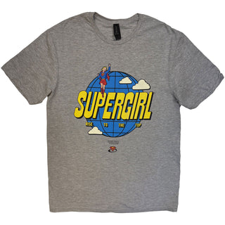 DC Comics T-Shirt: Supergirl Rise To The Top (Grey)