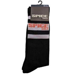 The Spice Girls Ankle Socks: Logo & Stripes