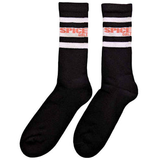 The Spice Girls Ankle Socks: Logo & Stripes