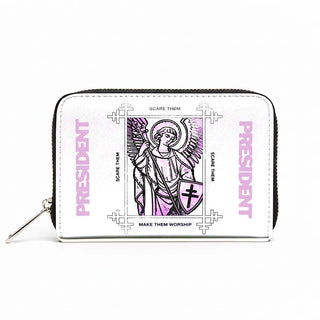 President Zip Top Purse: Angel (Black)