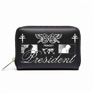President Zip Top Purse: King Of Terrors (Black)