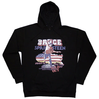 Bruce Springsteen Unisex Pullover Hoodie: Born In The USA '85