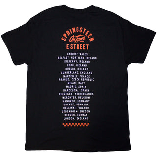 Bruce Springsteen T-Shirt: Tour '24 Wheel (Back Print & Ex-Tour)
