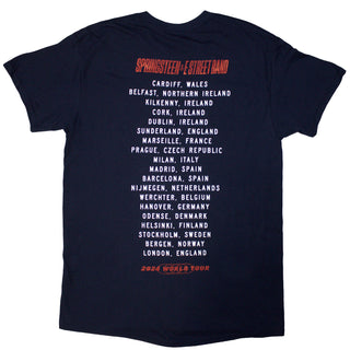 Bruce Springsteen T-Shirt: Tour '24 Guitar Photo (Back Print & Ex-Tour)