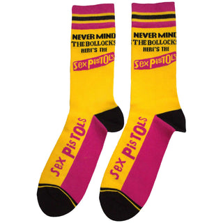 The Sex Pistols Ankle Socks: Never Mind The Bollocks Stripes
