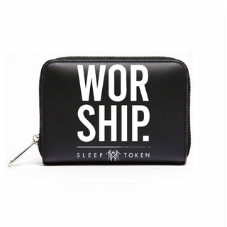 Sleep Token Zip Top Purse: Worship (Black)