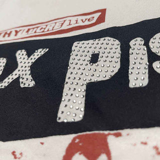 The Sex Pistols Embellished Vest T-Shirt: Filthy Lucre
