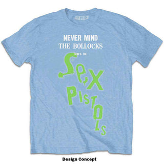 The Sex Pistols T-Shirt: Never Mind The Bollocks Drop Logo